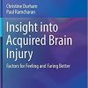 Insight into Acquired Brain Injury: Factors for Feeling and Faring Better 1st ed. 2018 Edition