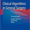 Clinical Algorithms in General Surgery: A Practical Guide 1st ed. 2019 Edition