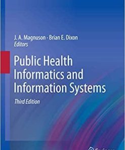 Public Health Informatics and Information Systems 3rd ed. 2020 Edition