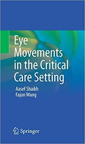 Eye Movements in the Critical Care Setting 1st ed. 2021 Edition Eye Movements in the Critical Care Setting 1st ed. 2021 Edition