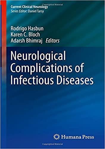 Neurological Complications of Infectious Diseases (Current Clinical Neurology) 1st ed. 2021 Edition Neurological Complications of Infectious Diseases (Current Clinical Neurology) 1st ed. 2021 Edition