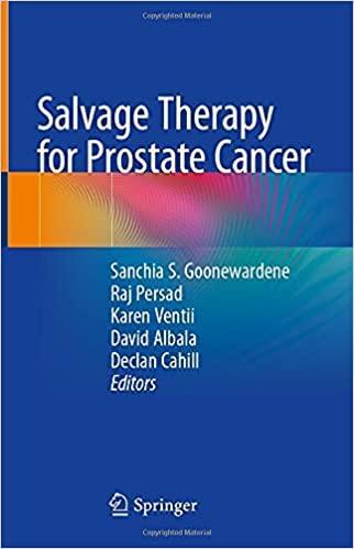 Salvage Therapy for Prostate Cancer 1st ed. 2021 Edition Salvage Therapy for Prostate Cancer 1st ed. 2021 Edition