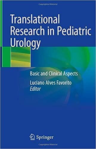 Translational Research in Pediatric Urology: Basic and Clinical Aspects 1st ed. 2021 Edition Translational Research in Pediatric Urology: Basic and Clinical Aspects 1st ed. 2021 Edition