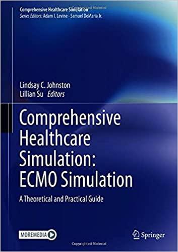 Comprehensive Healthcare Simulation: ECMO Simulation: A Theoretical and Practical Guide 1st ed. 2021 Edition Comprehensive Healthcare Simulation: ECMO Simulation: A Theoretical and Practical Guide 1st ed. 2021 Edition