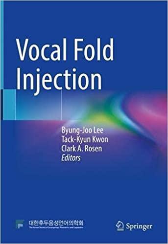Vocal Fold Injection 1st ed. 2021 Edition Vocal Fold Injection 1st ed. 2021 Edition