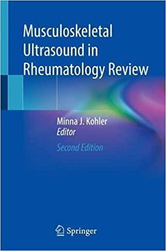 Musculoskeletal Ultrasound in Rheumatology Review 2nd ed. 2021 Edition Musculoskeletal Ultrasound in Rheumatology Review 2nd ed. 2021 Edition