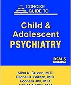 Concise Guide to Child and Adolescent Psychiatry (Concise Guides) 5 Revisedth Edition