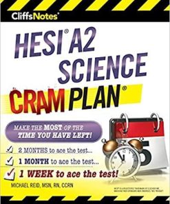 CliffsNotes HESI A2 Science Cram Plan