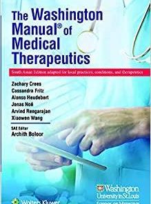 The Washington Manual of Medical Therapeutics (SAE)