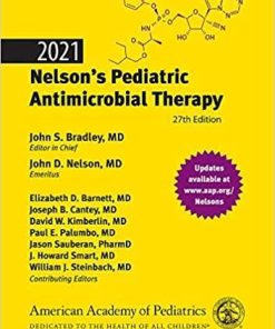 2021 Nelson’s Pediatric Antimicrobial Therapy 27th Edición