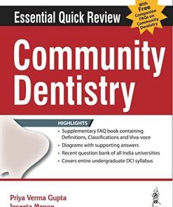 Essential Quick Review: Community Dentistry (with FREE companion FAQs on Community Dentisty)