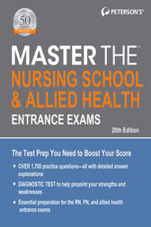 Master the Nursing School & Allied Health Entrance Exams, 20th Edition (EPUB)