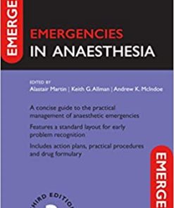 Emergencies in Anaesthesia 3rd Edition (PDF)