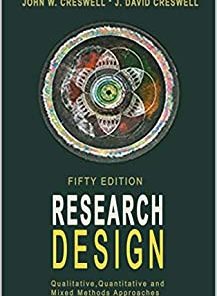 Research Design: Qualitative, Quantitative, and Mixed Methods Approaches, 5th Edition (PDF)