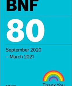 BNF 80 (British National Formulary) September 2020 (PDF)