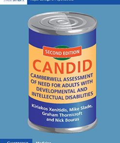 Camberwell Assessment of Need for Adults with Developmental and Intellectual Disabilities: CANDID, 2nd Edition (PDF)