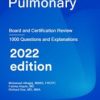 Pulmonary: Board and Certification Review 2022 Epub+Converted pdf