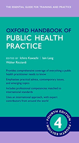 Oxford Handbook of Public Health Practice, 4th Edition (PDF) Oxford Handbook of Public Health Practice, 4th Edition (PDF)