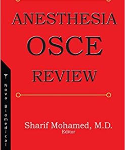 Anesthesia Osce Review (PDF)