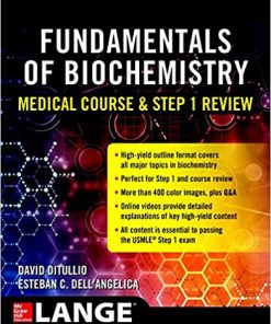Biochemistry Course and Step 1 Review 1st Edition (PDF)