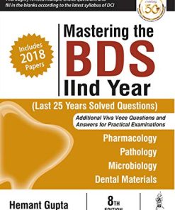 Mastering the BDS IInd Year, 8th Edition (PDF)