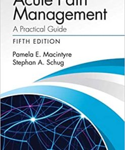 Acute Pain Management: A Practical Guide, 5th Edition (PDF)