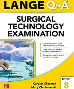 LANGE Q&A Surgical Technology Examination, Eighth Edition (High Quality PDF)