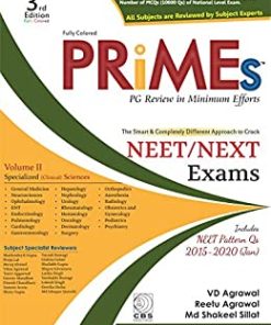 PRIMES (PG Review in Minimum efforts) Volume II-Specialized (Clinical) Sciences, 3rd Edition (PDF)