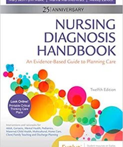 Nursing Diagnosis Handbook: An Evidence-Based Guide to Planning Care, 12th Edition (PDF)