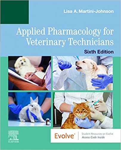 Applied Pharmacology for Veterinary Technicians, 6th Edition (PDF) Applied Pharmacology for Veterinary Technicians, 6th Edition (PDF)