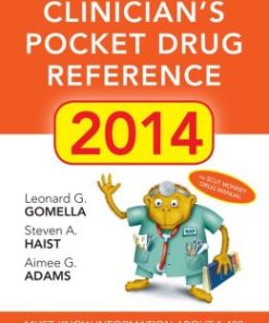 Clinicians Pocket Drug Reference 2014 (High Quality PDF)