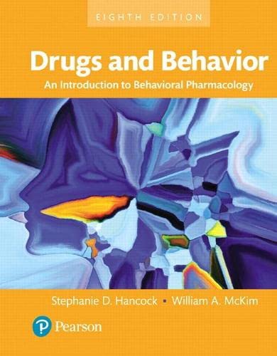 Drugs and Behavior: An Introduction to Behavioral Pharmacology, 8th Edition (PDF) Drugs and Behavior: An Introduction to Behavioral Pharmacology, 8th Edition (PDF)