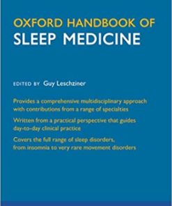 Oxford Handbook of Sleep Medicine (PDF)