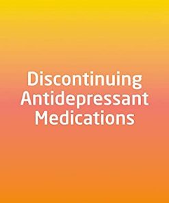 Discontinuing Antidepressant Medications (PDF)