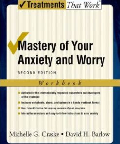 Mastery of Your Anxiety and Worry: Workbook, 2nd Edition (EPUB)