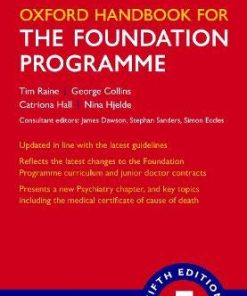 Oxford Handbook for the Foundation Programme (Oxford Medical Handbooks), 5th Edition (PDF)