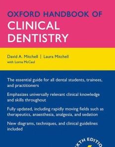 Oxford Handbook of Clinical Dentistry, 6th Edition