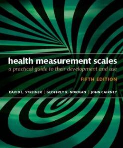 Health Measurement Scales: A practical guide to their development and use