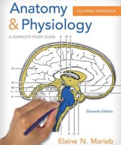 Anatomy and Physiology Coloring Workbook: A Complete Study Guide, 11th Edition