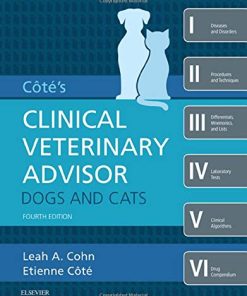 Cote’s Clinical Veterinary Advisor: Dogs and Cats, 4th Edition (PDF)