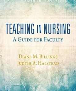 Teaching in Nursing: A Guide for Faculty, 6th Edition (PDF Book – Black & White version)