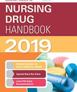 Saunders Nursing Drug Handbook 2019, 1e (PDF)