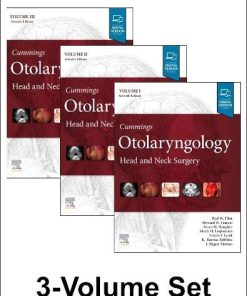 Cummings Otolaryngology: Head and Neck Surgery, 3-Volume Set, 7th Edition (Videos, Organized)