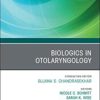 Biologics in Otolaryngology, An Issue of Otolaryngologic Clinics of North America (Volume 54-4) (The Clinics: Surgery, Volume 54-4) 2021 Original PDF