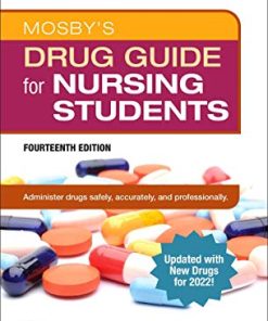 Mosby’s Drug Guide for Nursing Students with 2022 Update, 14th edition (PDF)