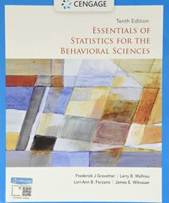 Essentials of Statistics for the Behavioral Sciences, 10th Edition (MindTap Course List) (PDF)