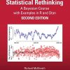 Statistical Rethinking: A Bayesian Course with Examples in R and STAN (Chapman & Hall/CRC Texts in Statistical Science), 2nd Edition (PDF)