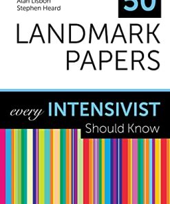 50 Landmark Papers every Intensivist Should Know (PDF)