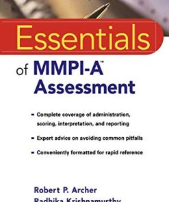 Essentials of MMPI-A Assessment (Essentials of Psychological Assessment Series) (EPUB + Converted PDF)