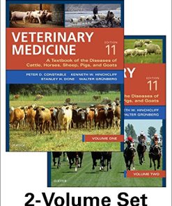 Veterinary Medicine: A textbook of the diseases of cattle, horses, sheep, pigs and goats – two-volume set, 11th Edition (PDF)